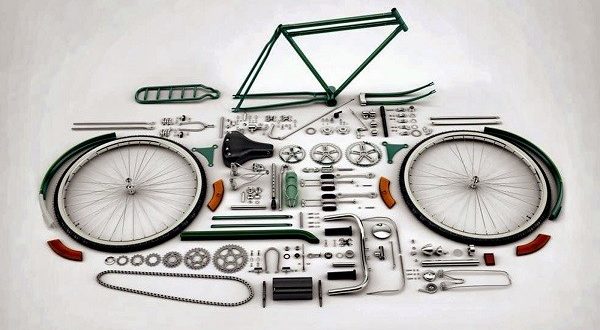 Yedek parçalardan kendiniz bir bisiklet nasıl monte edersiniz - yeni başlayanlar için bir rehber