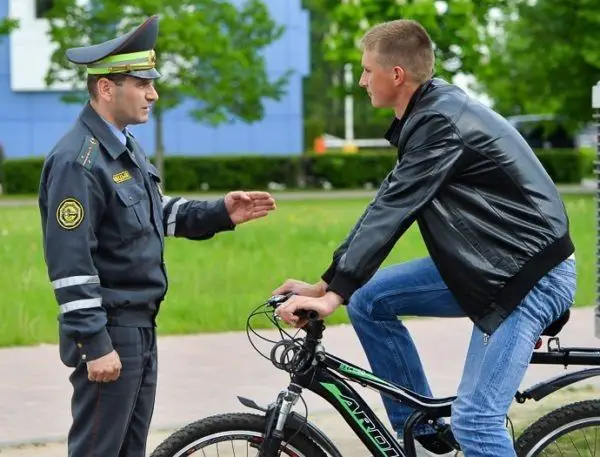 bisikletçiler için para cezaları