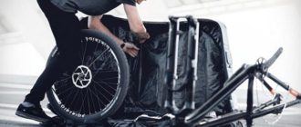 Bisiklet çantası - bir gereklilik, seçim için ipuçları