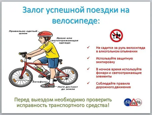 bisikletliler için yasaklar